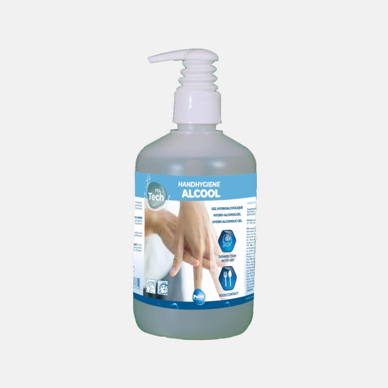 PolTech Handhygiëne Alcohol hydro-alcoholische desinfecterende gel