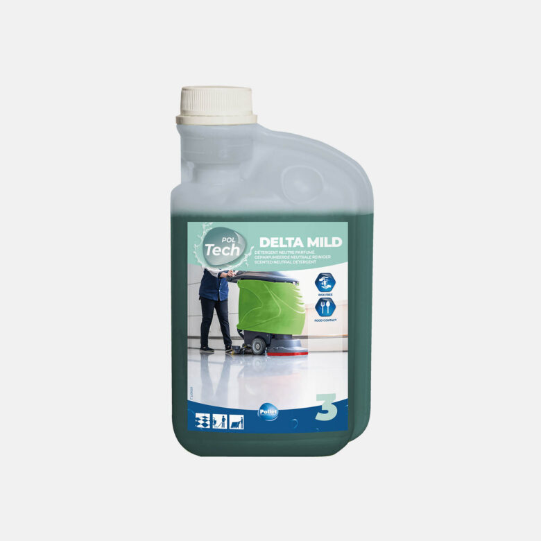 PolGreen Delta Mild neutraal schoonmaakmiddel voor kwetsbare vloeren
